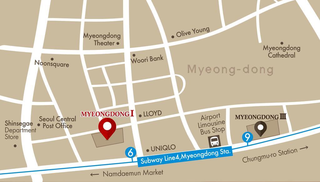 Hotel Skypark Myeongdong 1 Seoul Ngoại thất bức ảnh